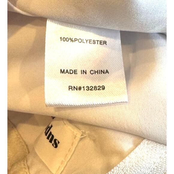 Revolve Superdown Small White Karlie One Shoulder top crop Romantic going out - Picture 9 of 12